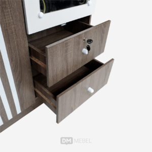 Lemari Pintu 2 Romaro LPP 22 LY So Grey - Gambar 5