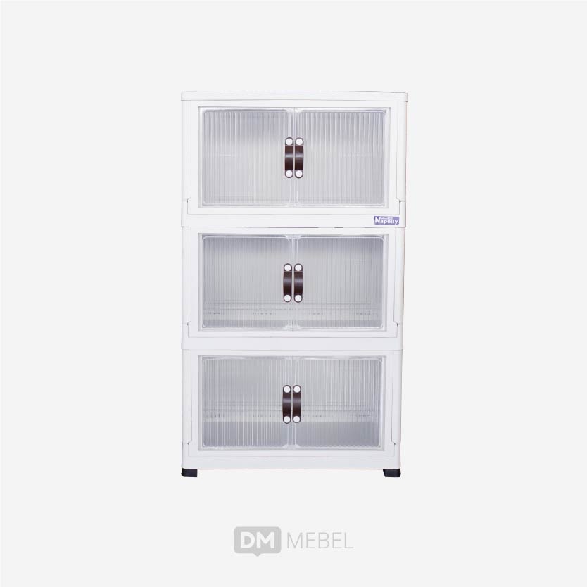 CABINET PLASTIK SUSUN 3 NAPOLLY POLIBOX 346 (1)