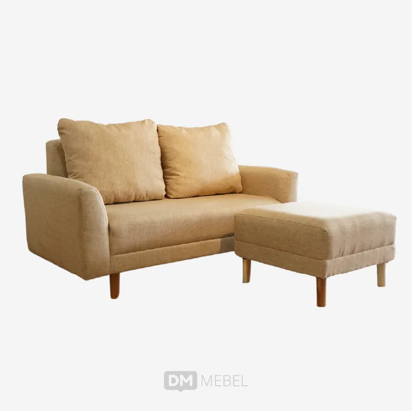 SOFA 2 SEATER + BENCH 1