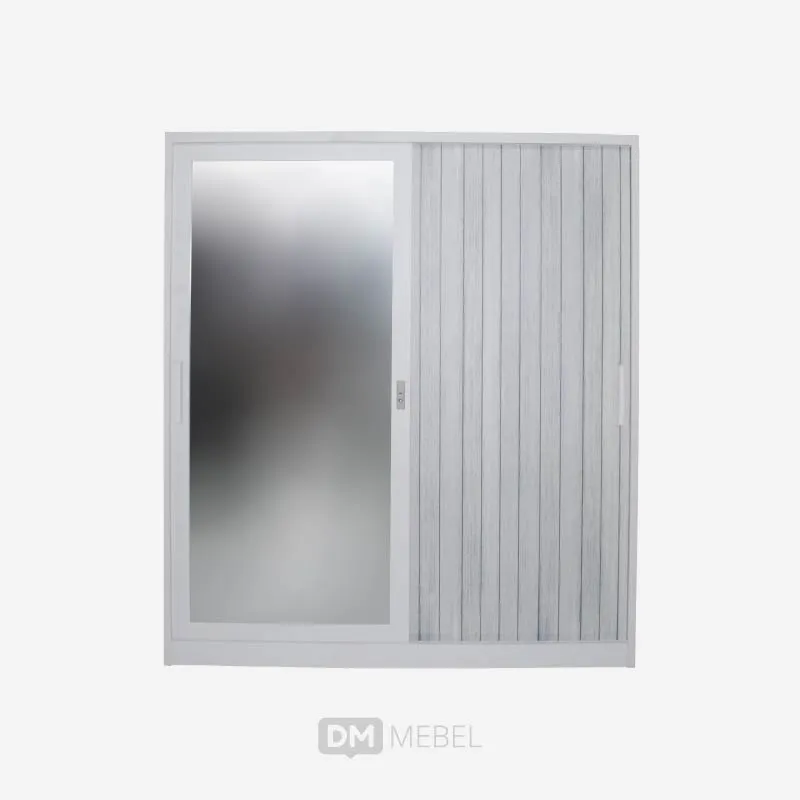 LEMARI BESI SLIDING PINTU 2 FORTE SL 161 A (1)