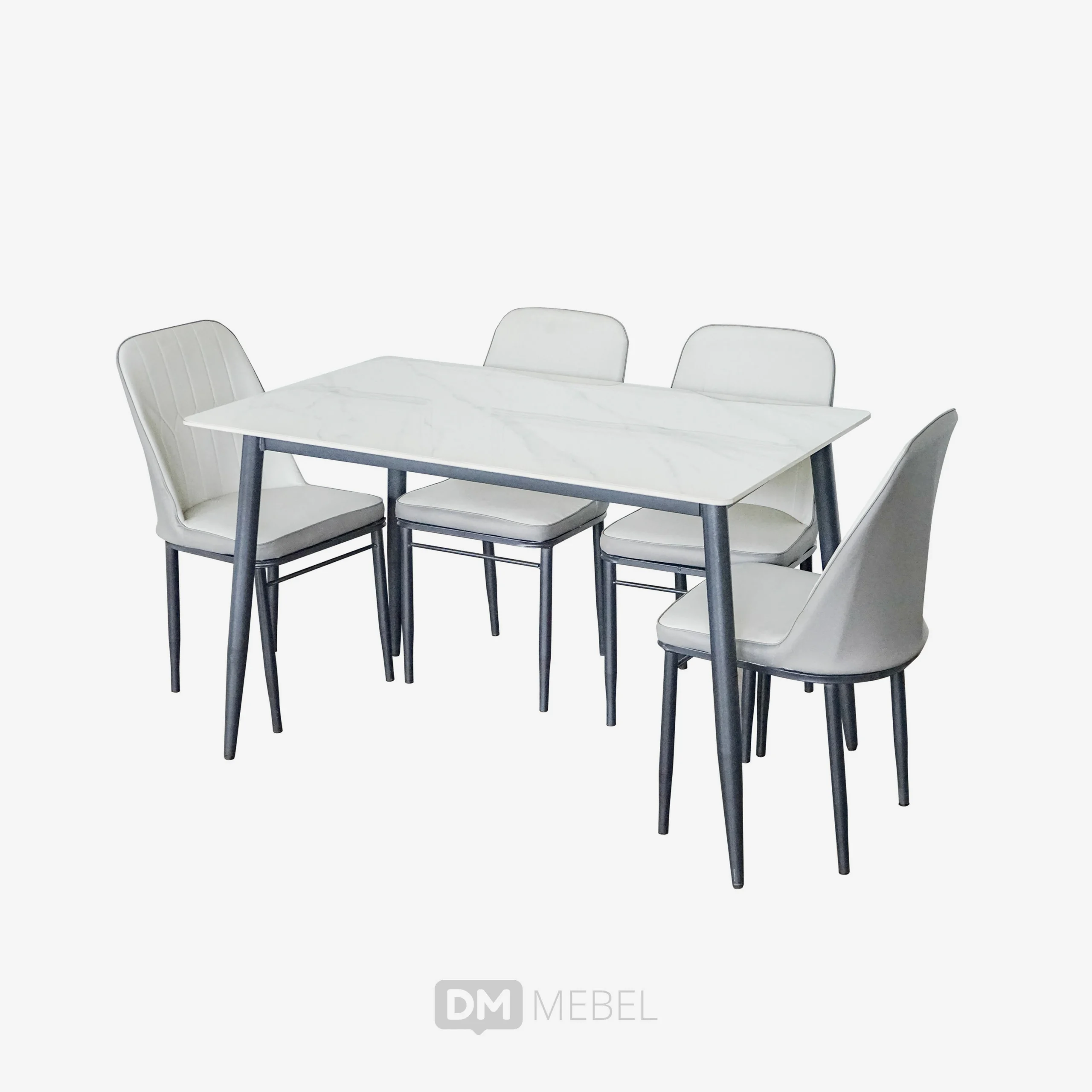 DM MEBEL MEJA MAKAN K4 MADISON WHITE_ WEB SATUAN_1