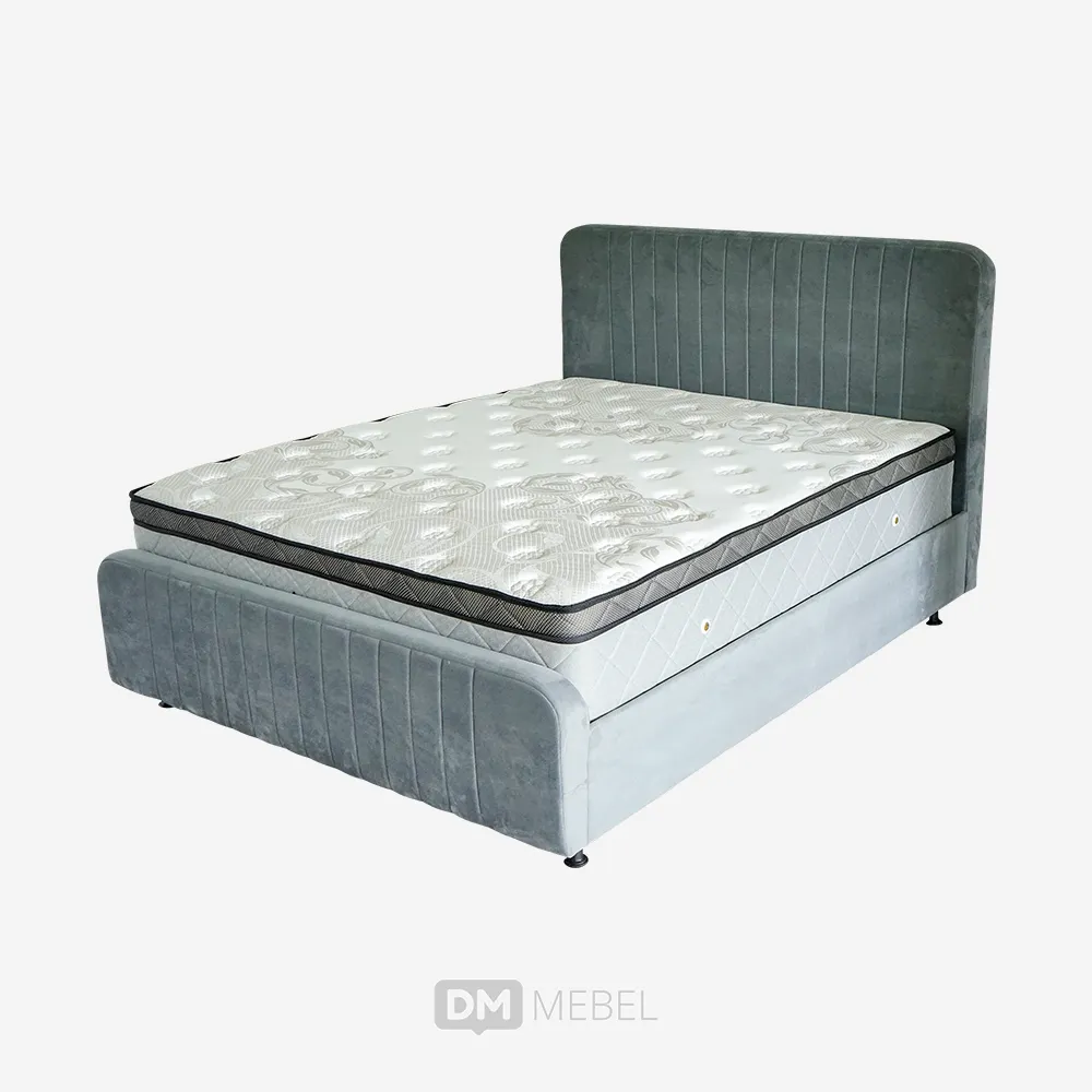 SPRINGBED LUNARA PLUSHTOP 160 + DIVAN RIOMA PRIME UK 160_WEB SATUAN_1