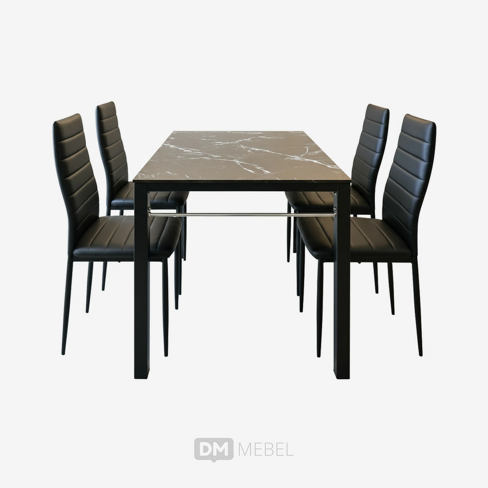 DM MEBEL MEJA MAKAN DS SHAPIRE 4K BLACK NERO PORTORO_web satuan_(1)