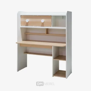 DM MEBEL MEJA BELAJAR CHICCO DKK80 WHITE SM-PRO OAK PRB_web satuan_ (5)